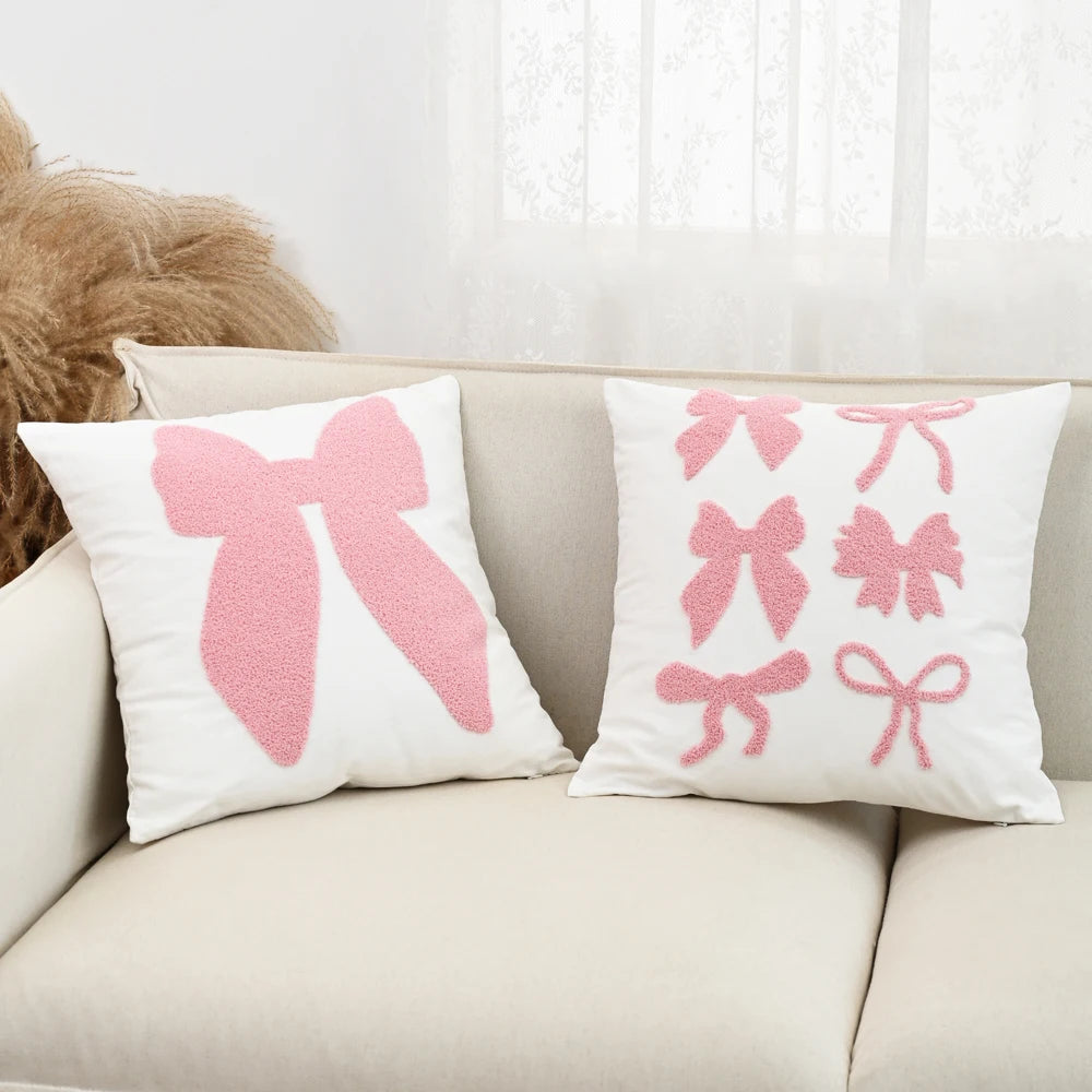 BUYNOW-fundas de cojín con Orejas de conejo, fundas de almohada de terciopelo holandés, decoración de felpa suave, fundas de almohada para sofá, decoración del hogar, 1 ud.