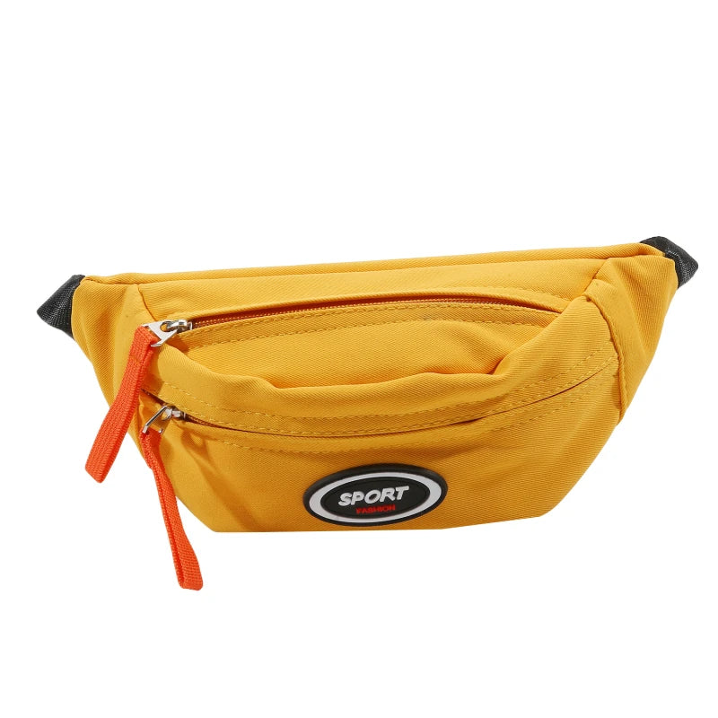 Riñonera pequeña para niños, riñonera ligera a la moda para niños pequeños y niñas, bolsa de pecho para deportes al aire libre, correr y acampar