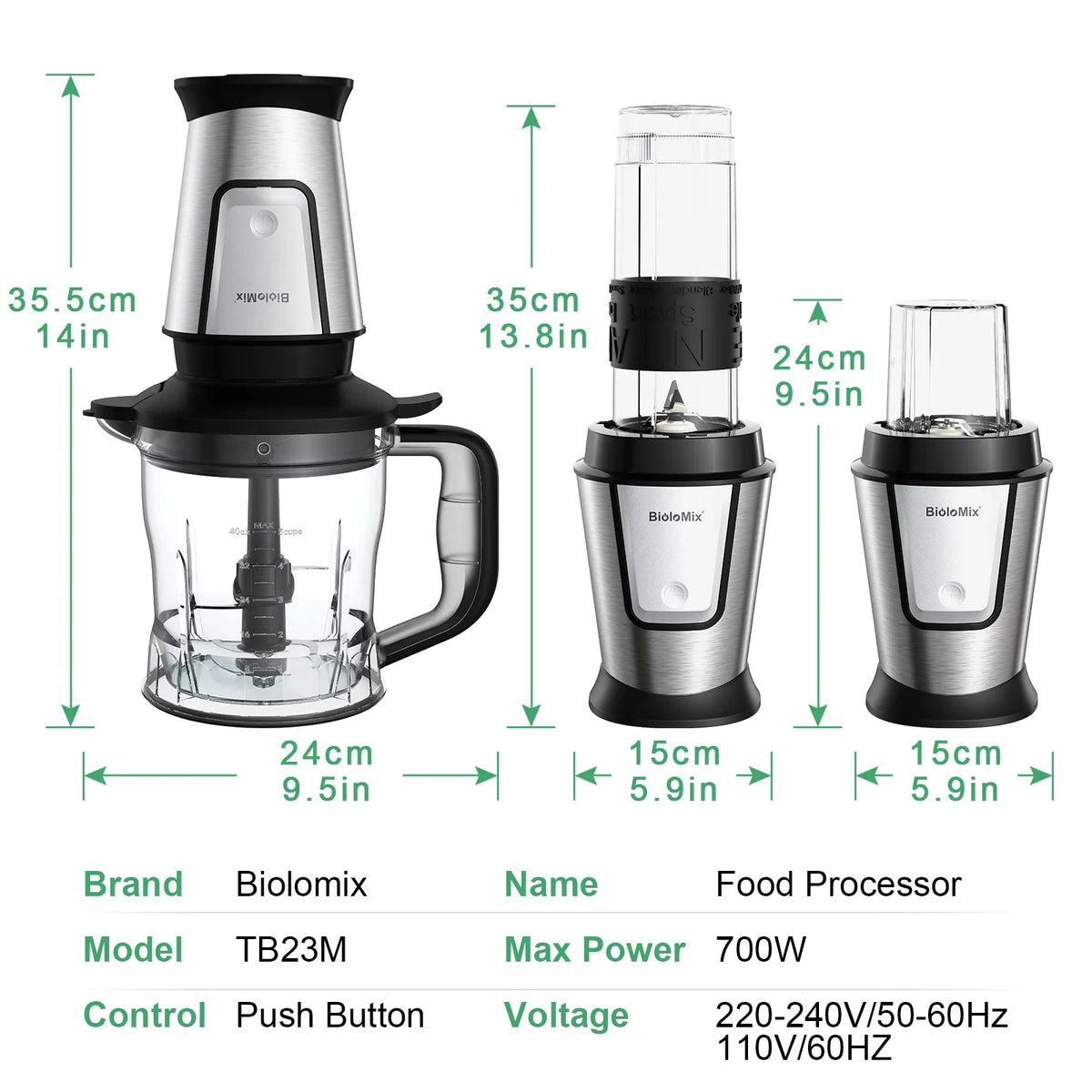 Mezclador eléctrico multifuncional para el hogar, exprimidor, palo de cocina, máquina de suplemento alimenticio, picadora de carne