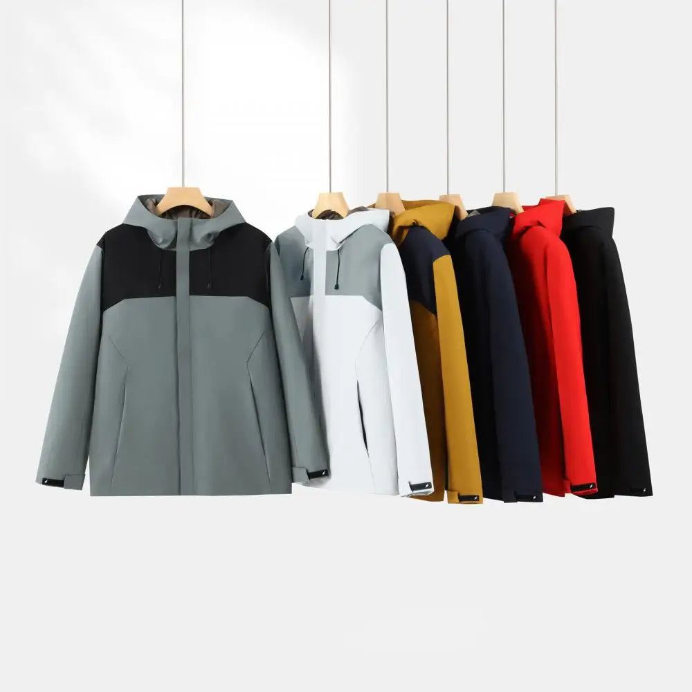 Chaqueta de invierno con calefacción de grafeno, abrigo de esquí impermeable a prueba de viento, Parka de montañismo con aislamiento de algodón, logotipo personalizado gratis
