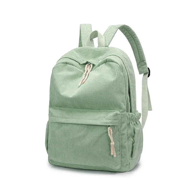 Mochila escolar personalizada, nuevas mochilas de moda para niños, estudiantes, pana, nombre único, bolsas de viaje de gran capacidad, mochila de senderismo