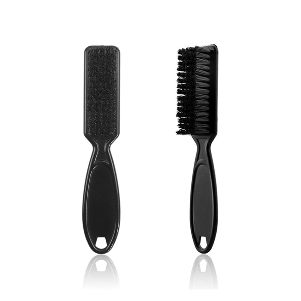 1 unidad, gran oferta, cepillo de cerdas suaves, tijeras, limpieza de la piel, cortapelos para hombres, cabezal de aceite, cuchilla para barbería, peine, accesorios de peluquero