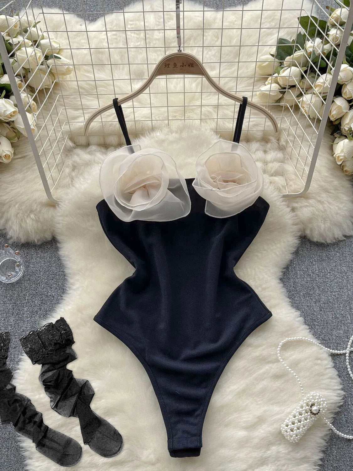 Ropa de dormir para fiesta de San Valentín, Catsuits combinados, peleles de tiras de malla eróticos íntimos ajustados, monos de mujer, lencería, conjuntos sexys