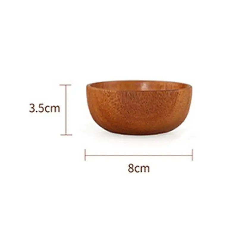 Tazón para ensalada de madera, práctico y duradero, soporte de almacenamiento para cocina, cubiertos, diseño natural simple, contenedor de alimentos