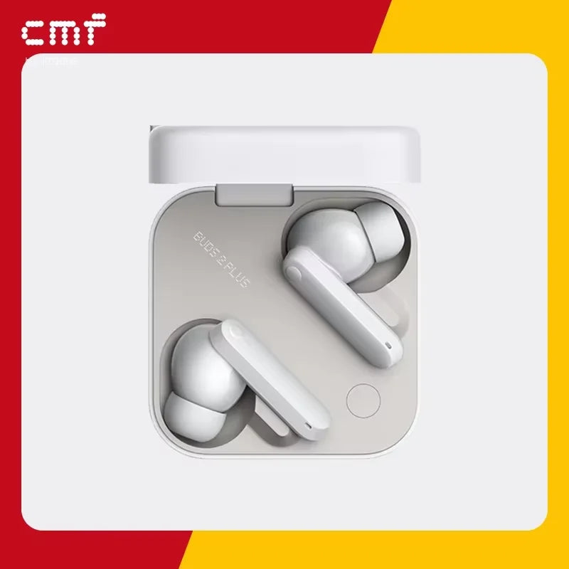Versión Global CMF Buds 2 Plus Auriculares sin cables 12mm LCP Driver 50dB Hybrid ANC Hi-Res LDAC IP55 Resistente al agua y al polvo