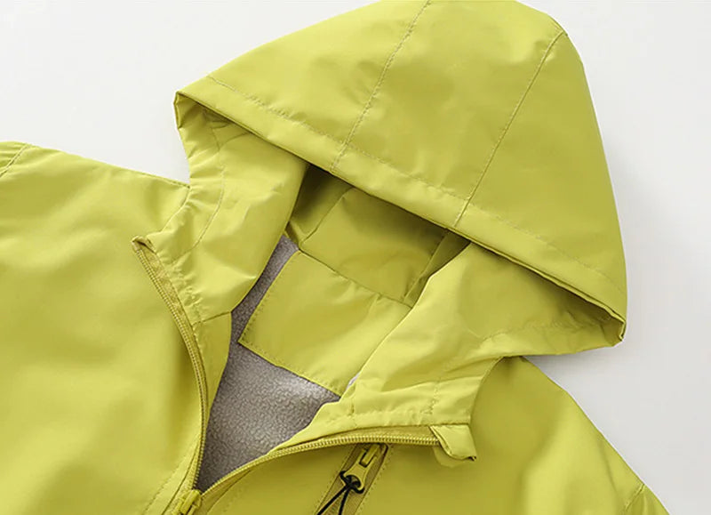 Abrigo de Felpa y Algodón para Niños, Otoño-Invierno 2026, Parka para Niños de 4 a 14 Años, Chaqueta con Capucha, Impermeable, Gruesa y Cálida, Cortavientos Informal