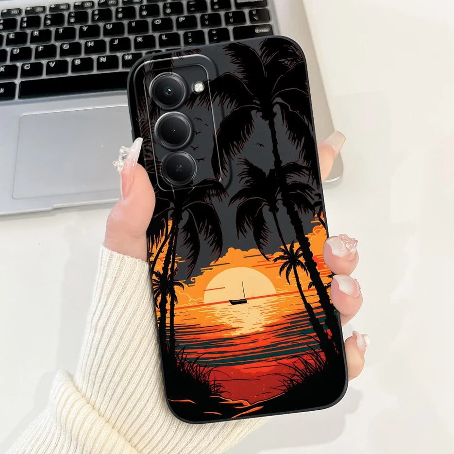 Para Xiaomi Redmi 15 4G 5G funda bonita Panda conejo funda de dibujos animados a prueba de golpes funda de teléfono para Xiaomi Redmi 15 5G Redmi15 4G bolsas suaves