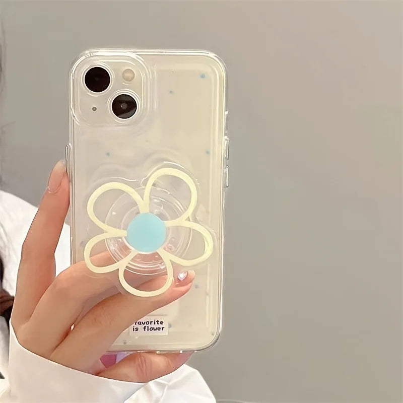 Mochila funda de teléfono de pato de dibujos animados para iPhone 14 Plus 7 8 X XS XR 11 12 13 Pro Max fundas de silicona con soporte