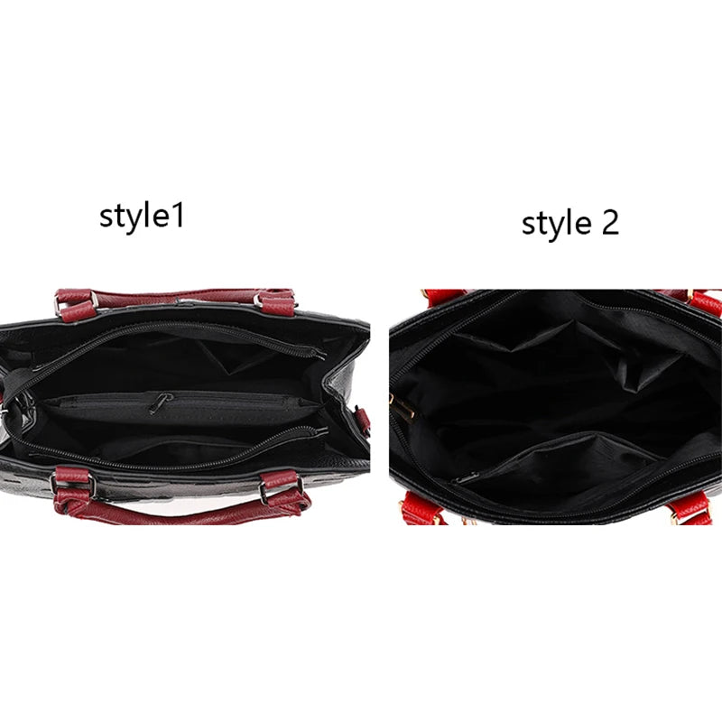 Bolsos cruzados informales de cuero PU para mujer, bolso de mano de diseñador de lujo, bolso de hombro de viaje de gran capacidad