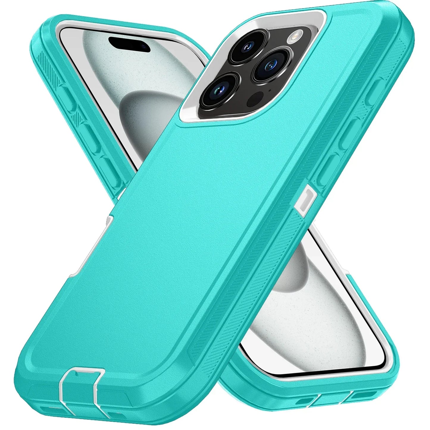 Otter Armor Box-funda de teléfono Defender a prueba de golpes para Iphone 16 11 12 13 14 15 Pro Max XSMAX 7 8 SE2 16E, funda trasera dura con Clip