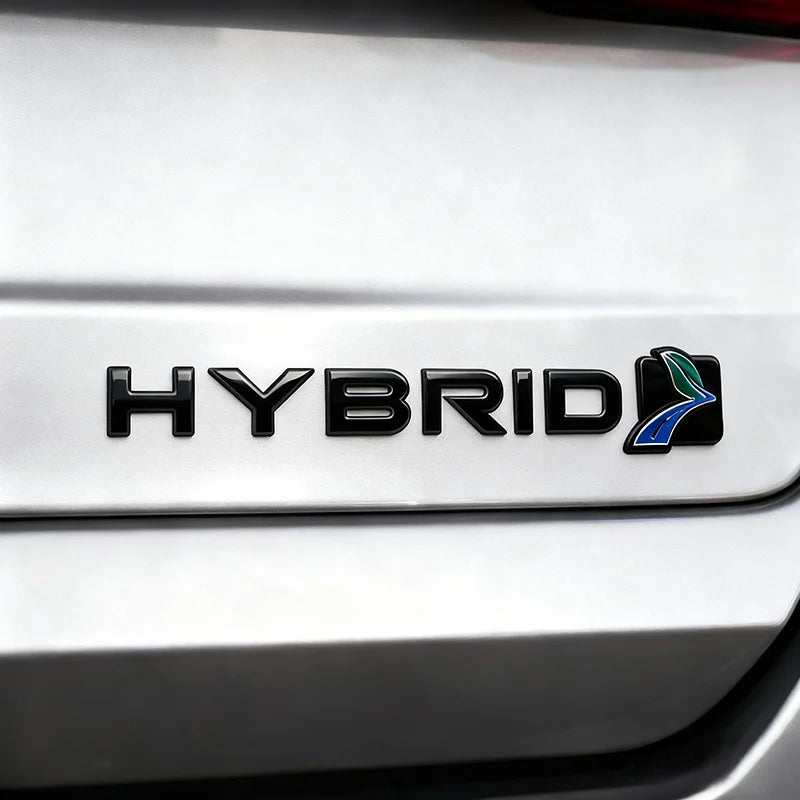 3D Premium hoja ecológica híbrida para Fusion ESCAPE c-max guardabarros de coche maletero capó trasero placa con nombre calcomanía emblema insignia pegatina