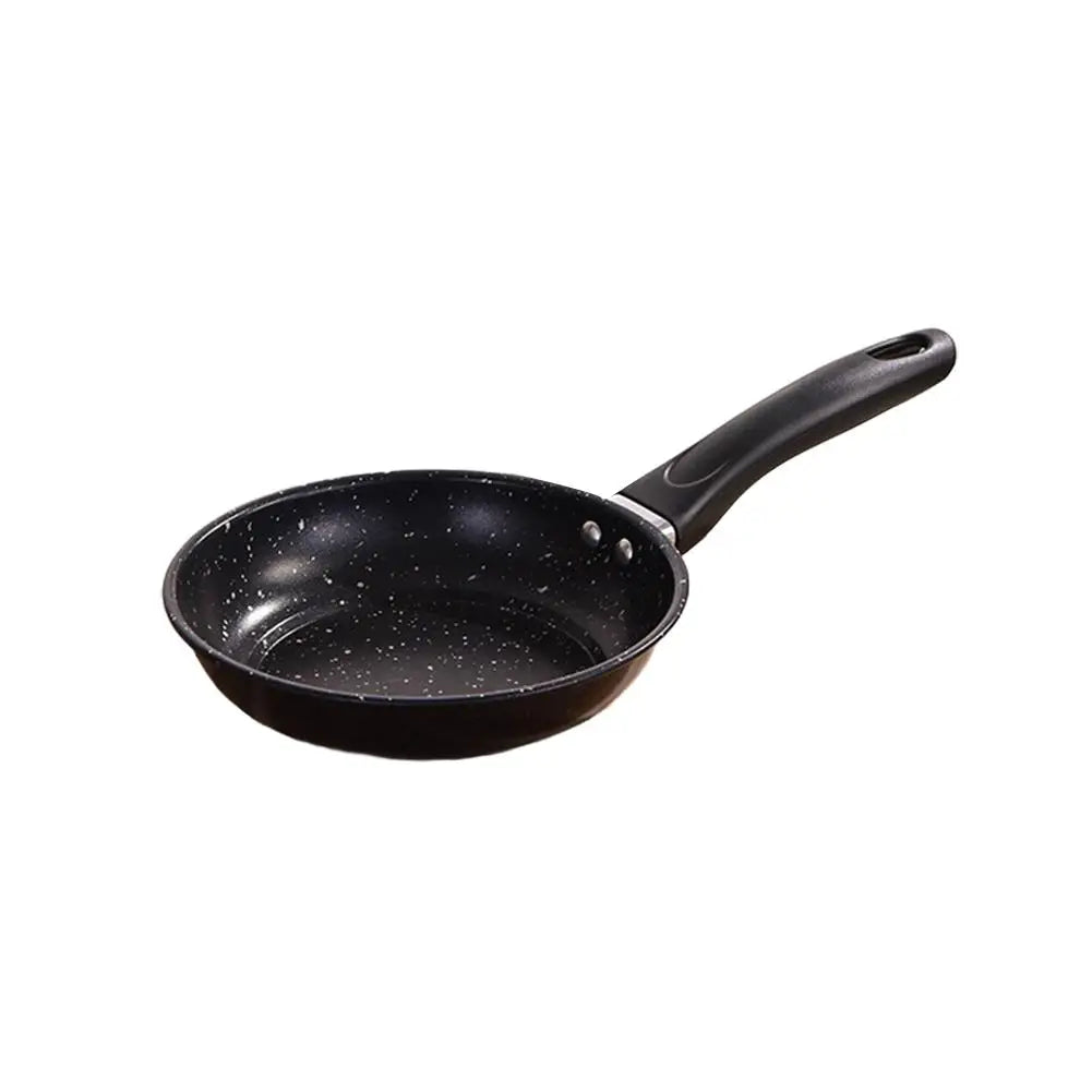 Sartén antiadherente con revestimiento de piedra Maifan, fondo plano, ideal para preparar huevos, tortillas y carne, apta para cocinas de inducción y de gas, utensilio de cocina.