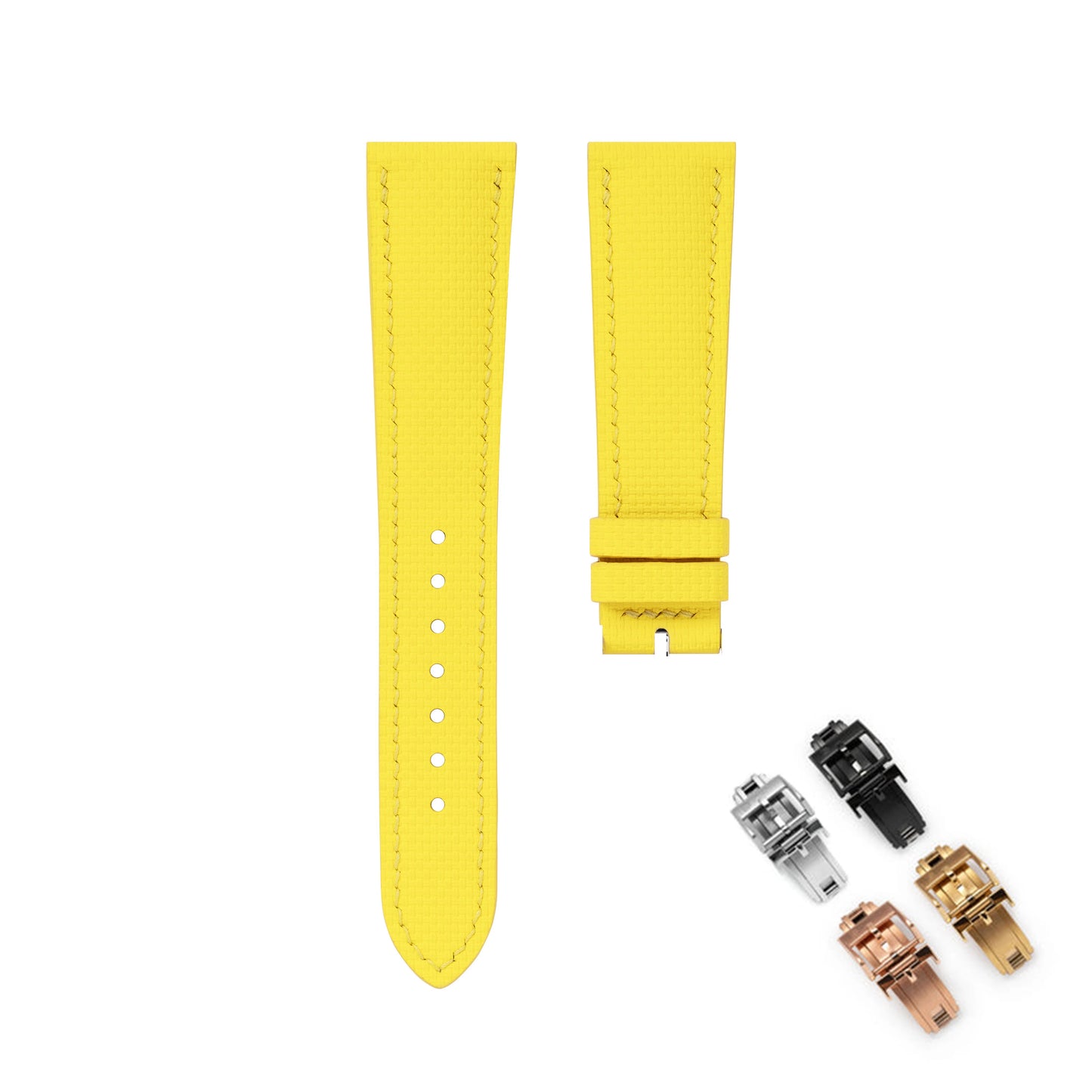 Correa de reloj de goma FKM de 18mm, 19mm, 20mm, 21mm y 22mm, compatible con Omega Seamaster 150 Omega Speedmaster Swatch