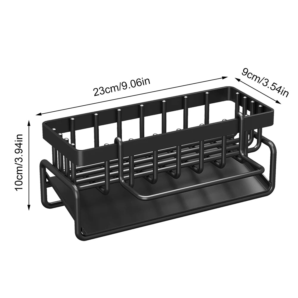 Escurridor de platos ajustable, estante de secado de platos, organizador de platos de cocina con escurridor sobre el fregadero, encimera, soporte de almacenamiento de cubiertos