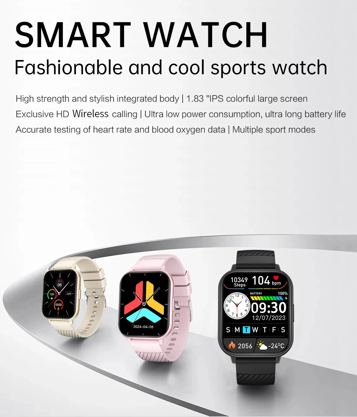 LIGE, nuevos relojes inteligentes con llamadas Bluetooth, reloj de pulsera para mujer, relojes deportivos para Fitness, reloj inteligente resistente al agua IP67 para iPhone, Android, iOS