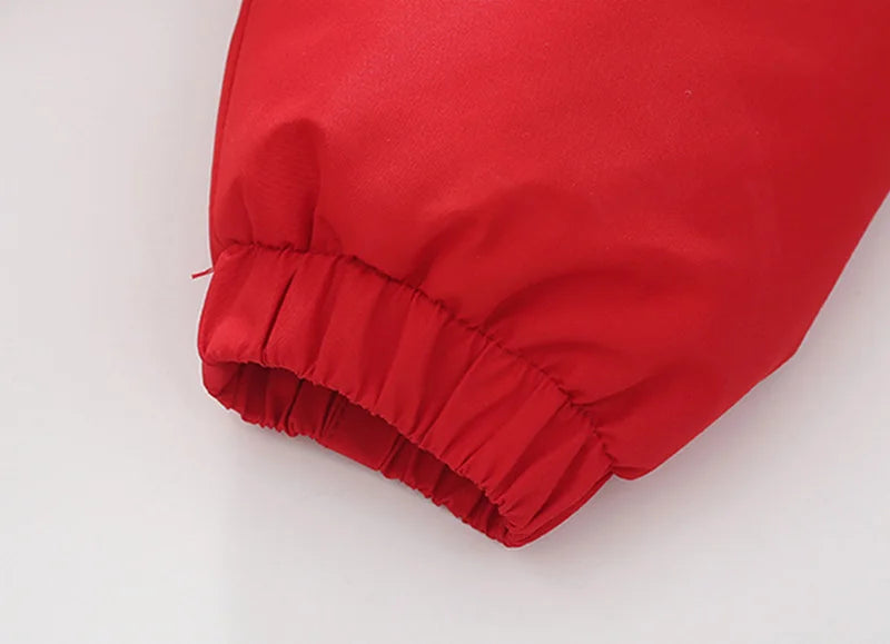 Abrigo de Felpa y Algodón para Niños, Otoño-Invierno 2026, Parka para Niños de 4 a 14 Años, Chaqueta con Capucha, Impermeable, Gruesa y Cálida, Cortavientos Informal