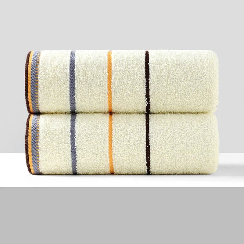 1/2 Toallas de Mano para Baño 100% Algodón, Toallas Gruesas para Cara y Cabello, para Adultos, Hotel, Viajes, Mayor Absorción de Agua