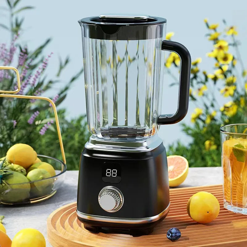 Nuevo extractor de jugo original para el hogar, máquina de procesamiento de frutas y jugo totalmente automática, licuadora de jugo portátil, hoja de acero inoxidable