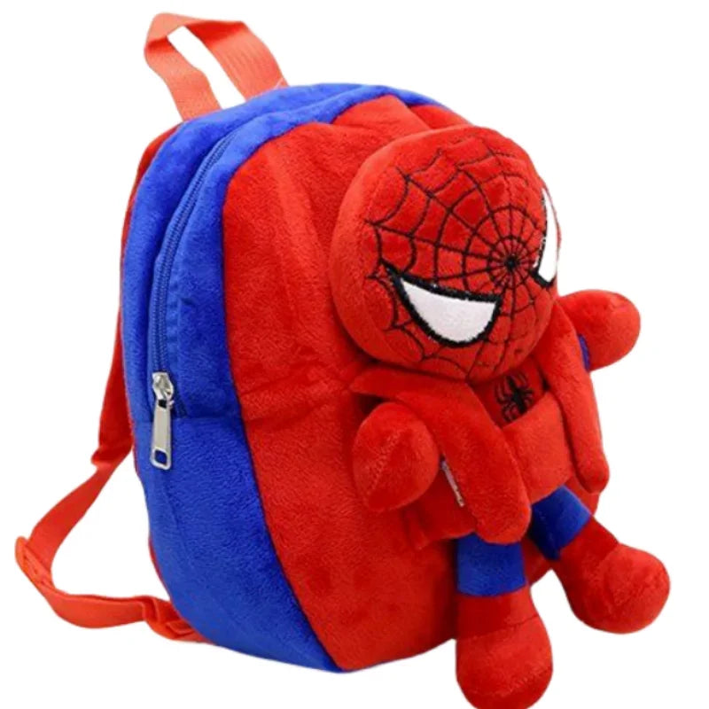 Mochila de personaje de moda de dibujos animados, mochila informal de felpa para niños, bonita mochila escolar para niños y niñas, regalo