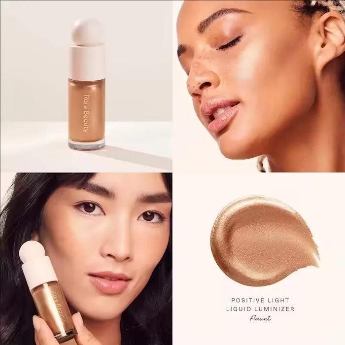 Bronceador Facial Rare Beauty, Contorno Líquido Resistente al Agua, Base de Maquillaje Natural, Corrector en Barra, Cosmético