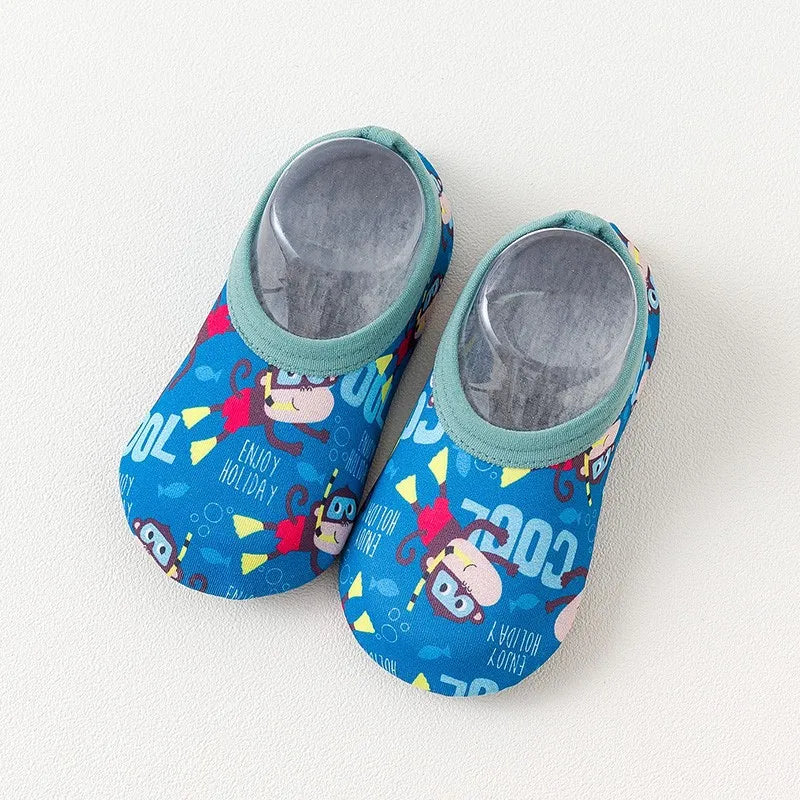 Zapatillas de deporte para deportes acuáticos para niños y niñas, zapatos descalzos para nadar, Surf, pesca, buceo, zapatillas para interiores y exteriores