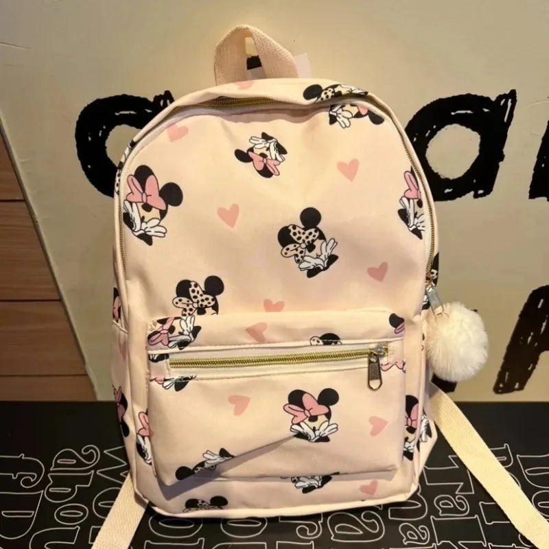 Nueva Mochila de Dibujos Animados, Elegante y de Gran Venta, Unisex, de Gran Capacidad, Multifuncional, para Viajes al Aire Libre, Casual, para Estudiantes