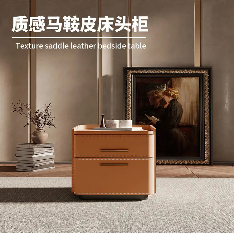 Mesita De Noche De almacenamiento De lujo, cajón Simple estético, mesita De Noche italiana, Mesitas De Noche nórdicas De moda, muebles De dormitorio