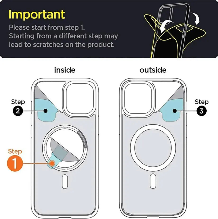 Funda Magsafe de carga inalámbrica magnética de lujo para iPhone 16 15 14 13 12 11 Pro Max Plus cubierta de parachoques transparente a prueba de golpes ﻿