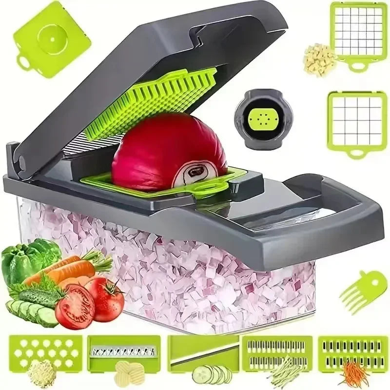 Gadgets de cocina, utensilios para el hogar, picador de verduras, accesorios de cocina, cortador de verduras
