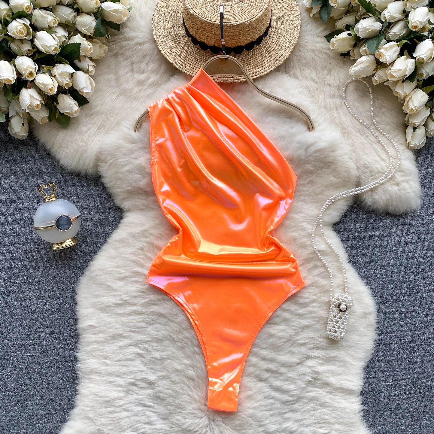 Ropa de dormir para fiesta de San Valentín, Catsuits combinados, peleles de tiras de malla eróticos íntimos ajustados, monos de mujer, lencería, conjuntos sexys