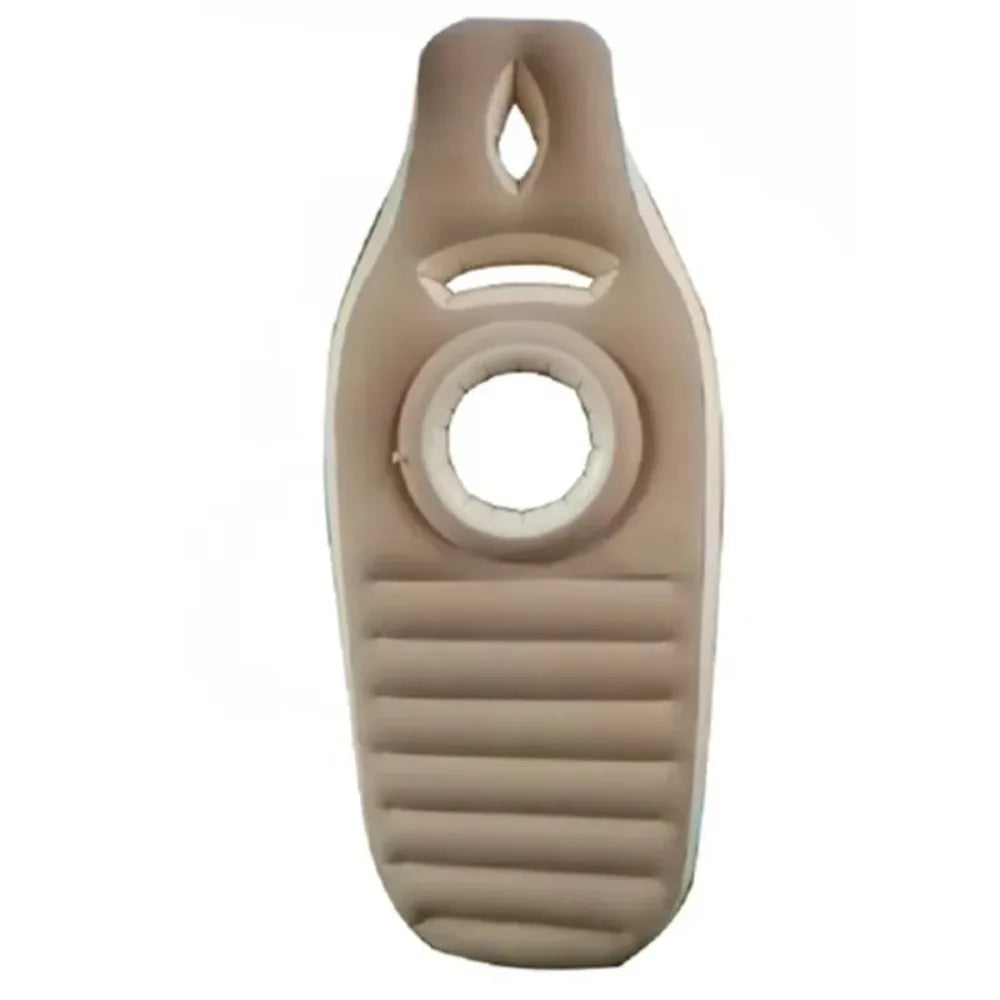 Con agujeros     Cama de maternidad inflable     Plegable     Firmeza ajustable     Estera para dormir de maternidad     Incluye bomba de aire