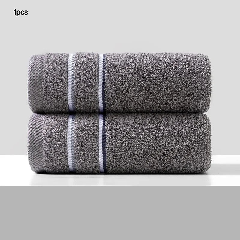 Toalla de Algodón para Baño, Toalla de Mano Suave de Secado Rápido, Toalla Facial Gruesa para Baño, Gimnasio, Spa, Adultos, Hotel, Viajes, Estudiantes