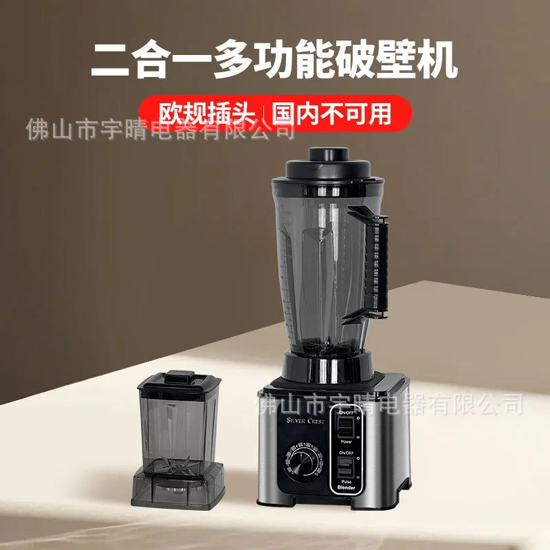Licuadora Eléctrica Multifuncional, Exprimidor Doméstico, Mezclador de Alimentos, Molinillo de Granos de Café, Preparador de Smoothies, Electrodoméstico de Cocina