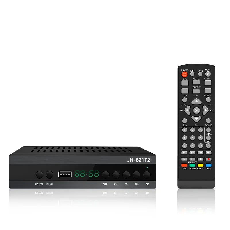 Receptor de TV HD DVB T2 TDT España, decodificador TDT HD, sintonizador DVB-T2 TDT HD, receptor TDT HD, decodificador DV