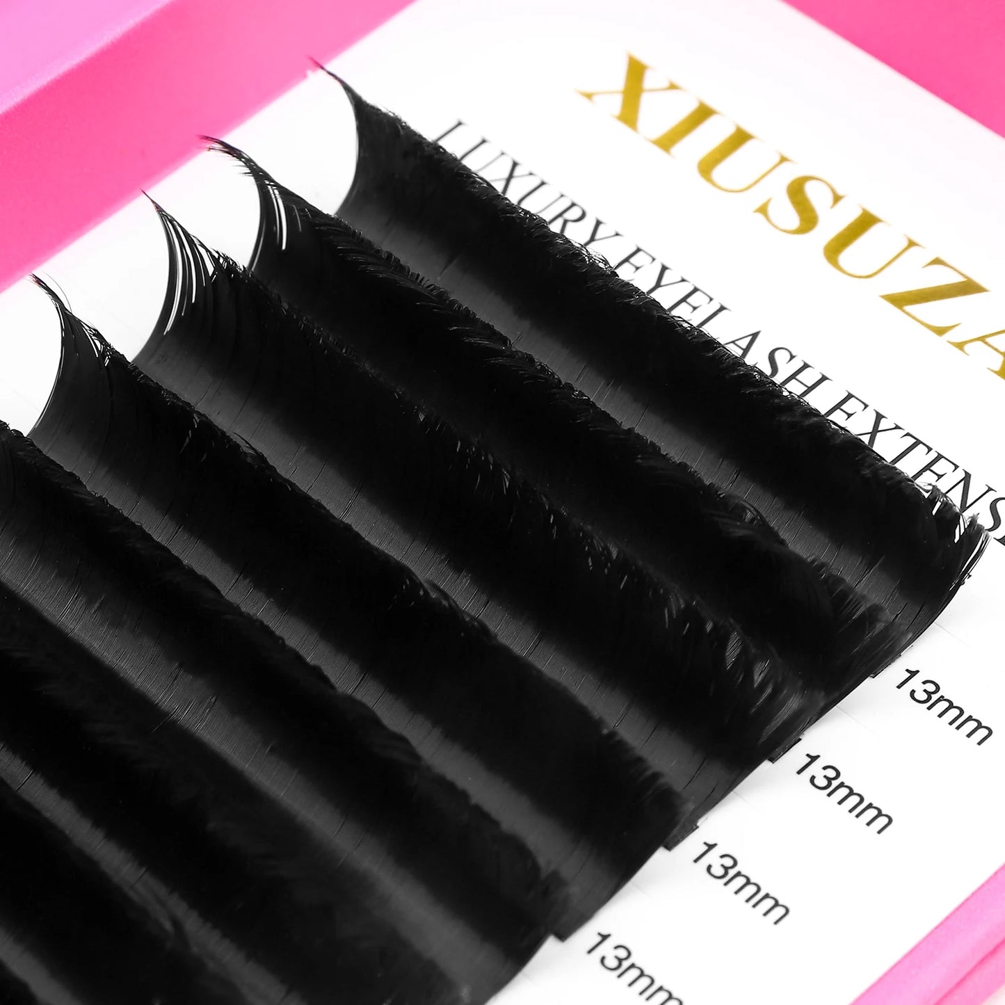XIUSUZAKI pestañas en forma de W Bloom 2D 3D 4D 5D 6D 7D 8D floración automática ventiladores prefabricados extensiones de pestañas YY pestañas individuales