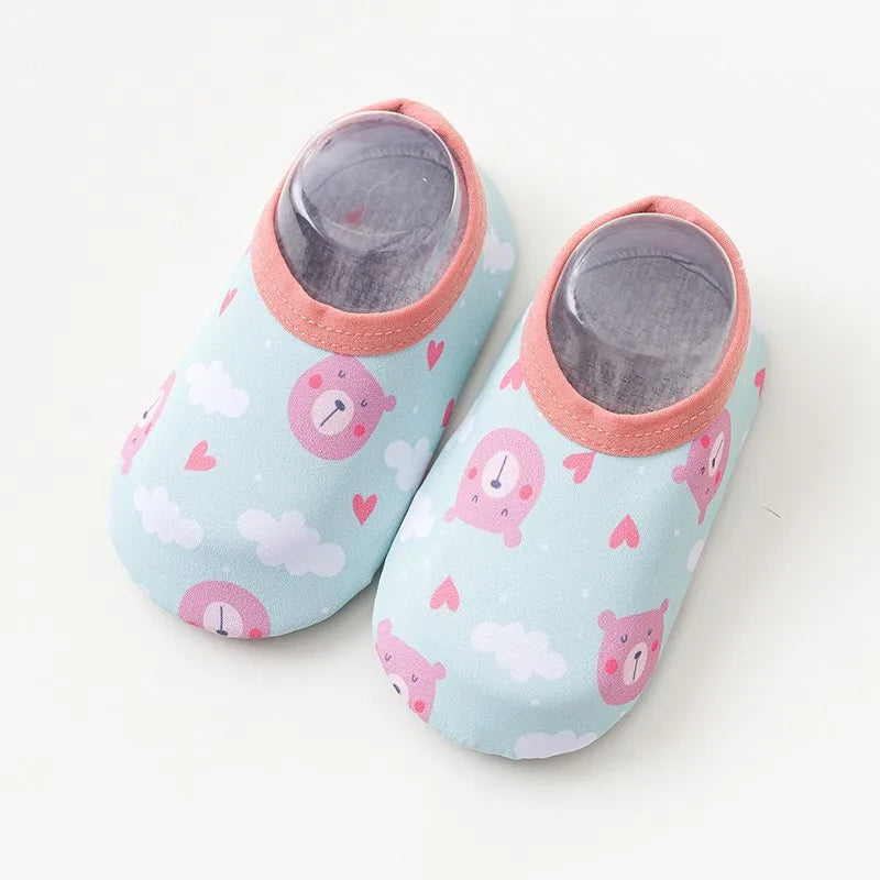 Zapatillas de deporte para deportes acuáticos para niños y niñas, zapatos descalzos para nadar, Surf, pesca, buceo, zapatillas para interiores y exteriores