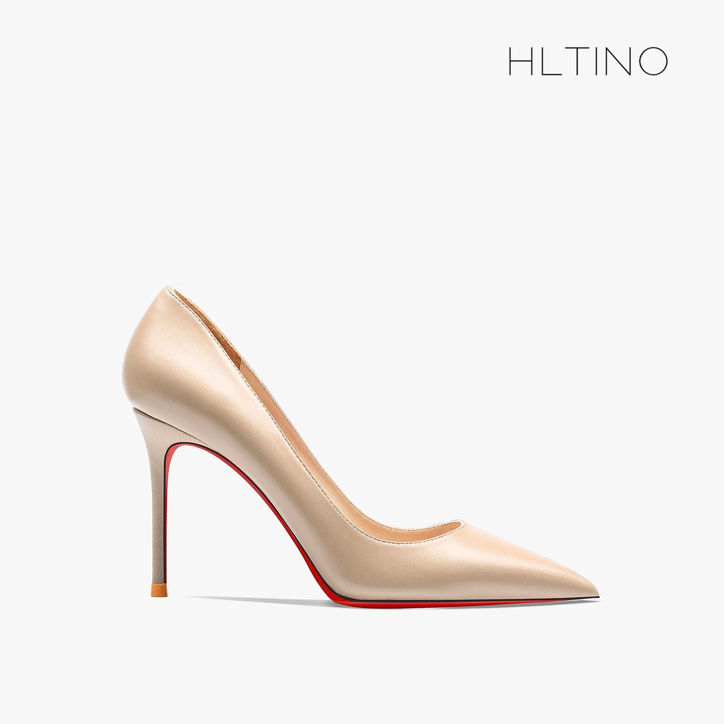 Zapatos de mujer 2025, marca de lujo, zapatos de tacón con suela roja, fondo rojo, puntiagudos, tacones altos de diseñador, zapatos elegantes de fiesta a la moda para mujer, 12cm