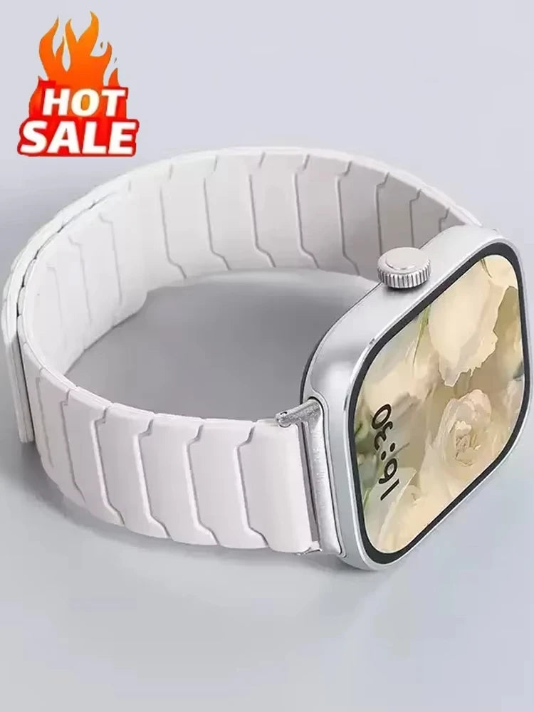 Correas magnéticas de silicona para Huawei Watch Fit 4/Fit 3, pulsera deportiva de repuesto para Huawei Watch Fit 4 Pro/4 Correa