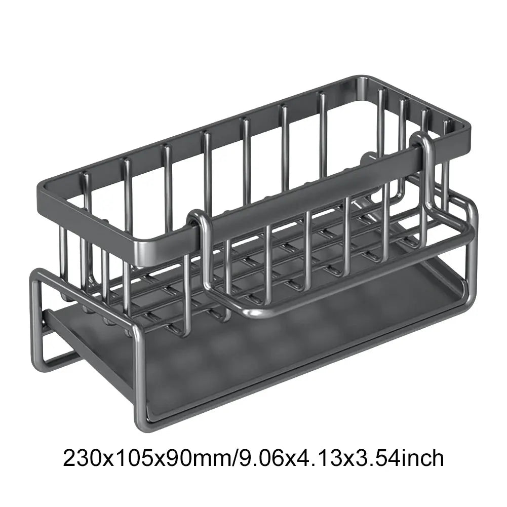 Escurridor de platos ajustable, estante de secado de platos, organizador de platos de cocina con escurridor sobre el fregadero, encimera, soporte de almacenamiento de cubiertos