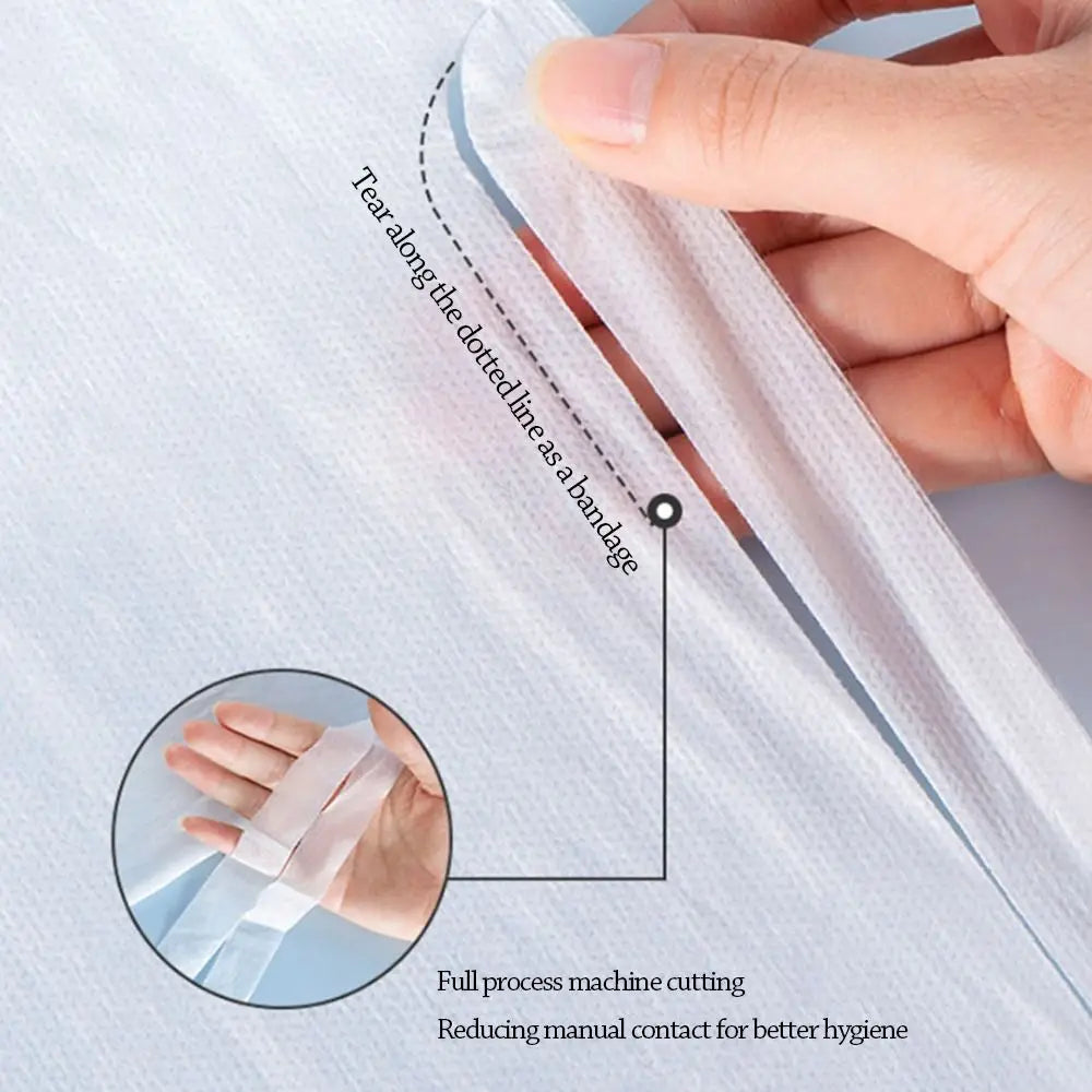Sábana desechable de 3/4 piezas, juego de cama a prueba de suciedad, funda nórdica, funda de almohada, sábanas aislantes no tejidas gruesas para viaje
