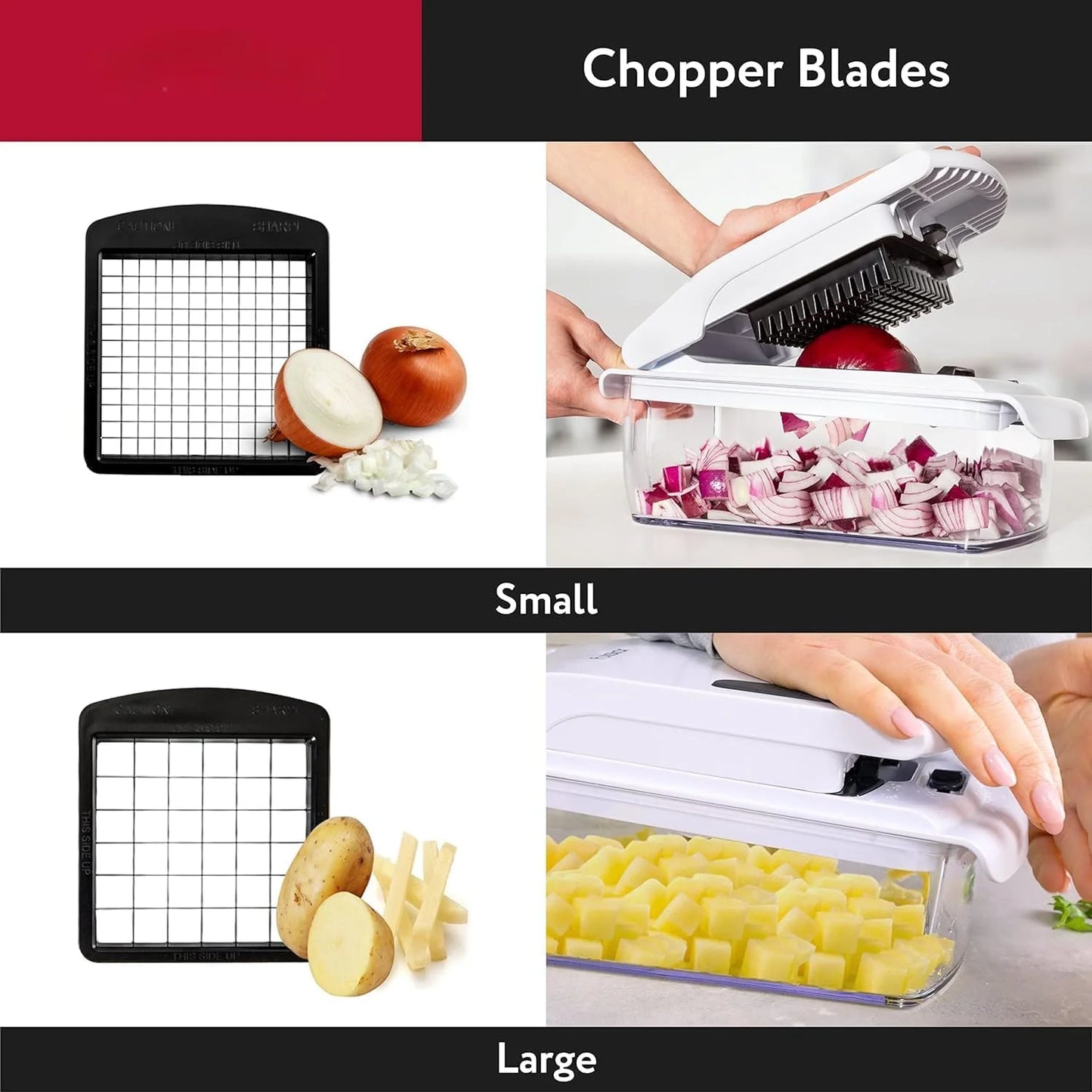 Picadora de verduras con contenedor, cortador en espiral de alimentos, Gadgets de cocina, accesorios esenciales para el hogar