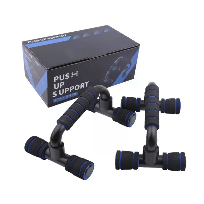Barra de soporte antideslizante en forma de H para realce, estante de energía para Fitness en casa, manijas de gimnasio, barras de flexiones, ejercicio, brazo, entrenamiento muscular del pecho