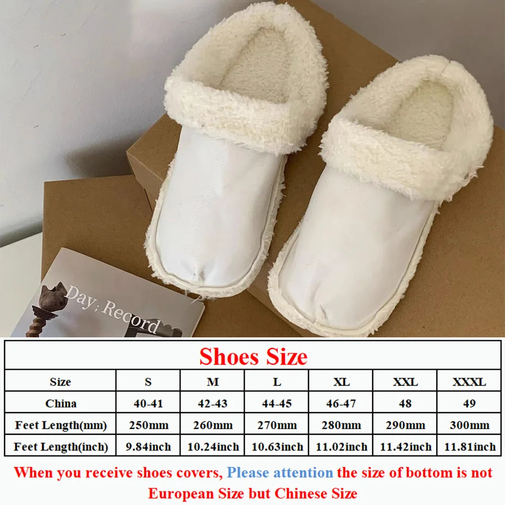 1 par de plantillas para zapatos con forro de piel cálida para invierno, plantilla de felpa Crocs para mujeres y hombres, cubiertas de zapatos, accesorios de forro de felpa extraíbles