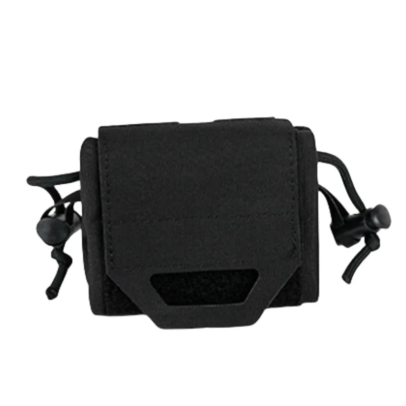 Bolsa de basura Molle, Mini bolsa de reciclaje plegable, herramienta de cintura molle, bolsa para artículos diversos, bolsa de utilidad para revista, cinturón Molle, chaleco, mochila