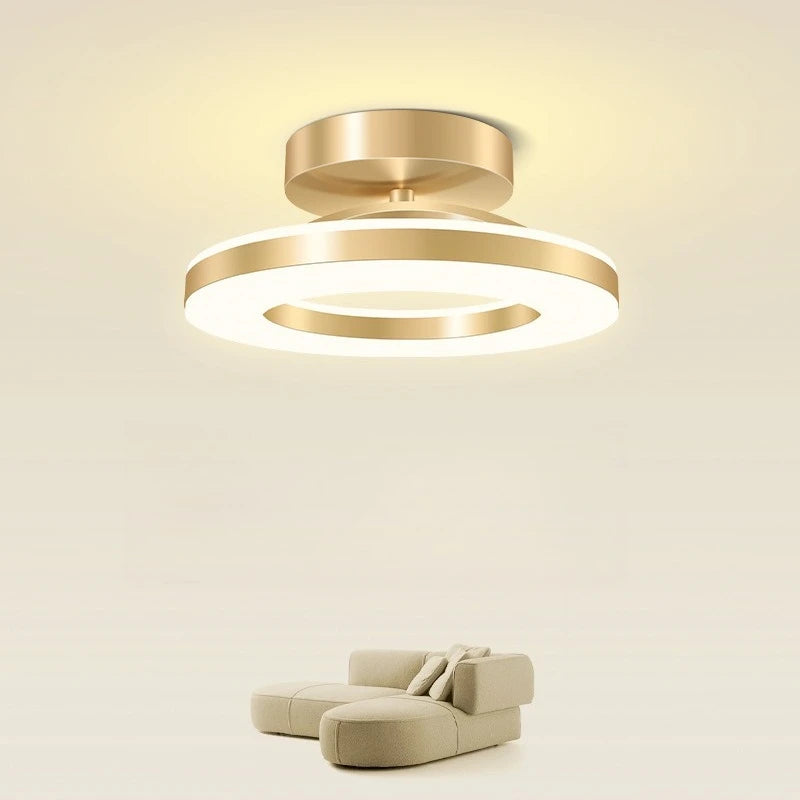 Lámpara de techo LED moderna, iluminación interior, decoración del hogar para dormitorio, mesa de comedor, sala de estar, balcón, pasillo, luz de techo
