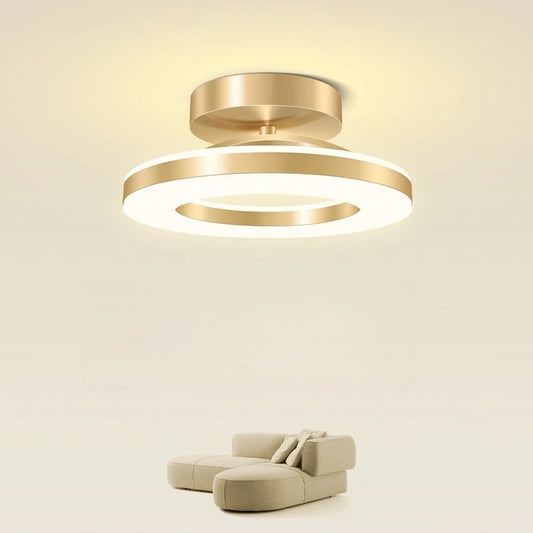 Lámpara de techo LED moderna, iluminación interior, decoración del hogar para dormitorio, mesa de comedor, sala de estar, balcón, pasillo, luz de techo