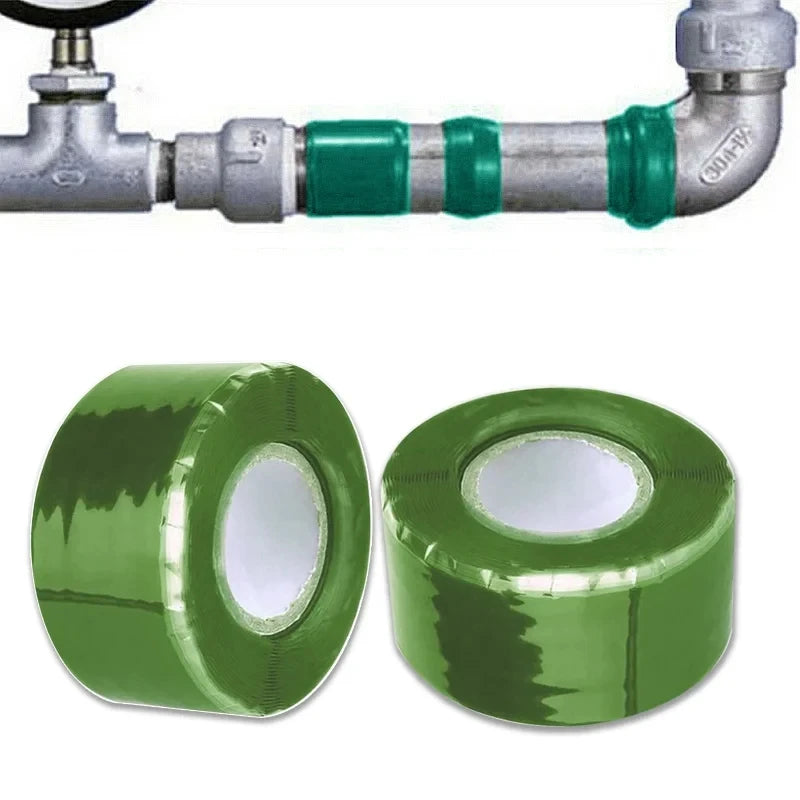 Cintas adhesivas aislantes de silicona para rendimiento de reparación de sellado de fugas impermeables súper fuertes