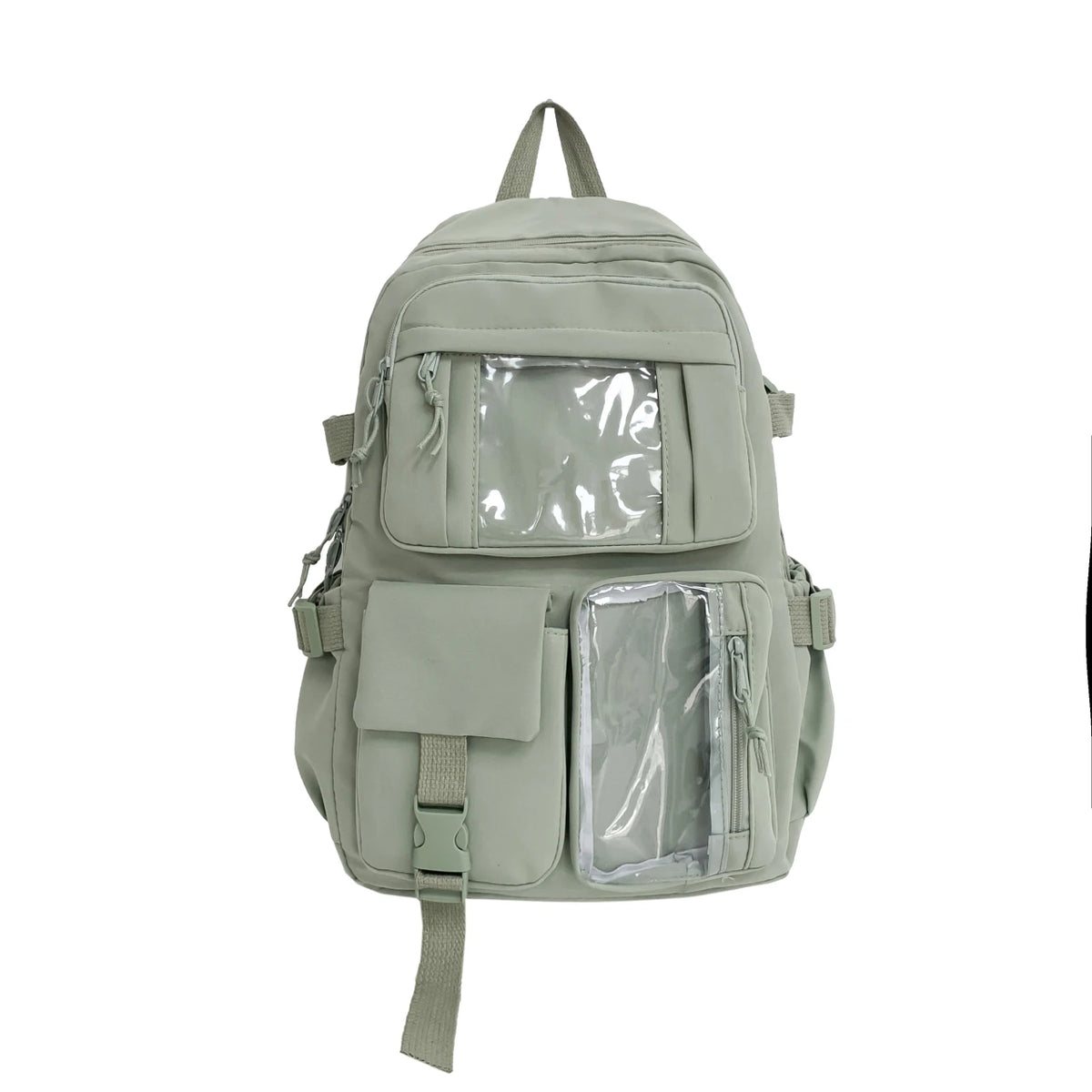 Nueva Mochila de Nailon Linda y Práctica para Niñas, Estudiantes y Mujeres, Mochila Escolar con Múltiples Bolsillos
