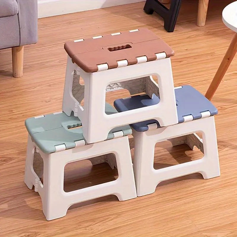 Stylish Portable Foldable Stool Durable Construction for Indoor Outdoor Use Compact Design Saves Space 10 Home Essentials