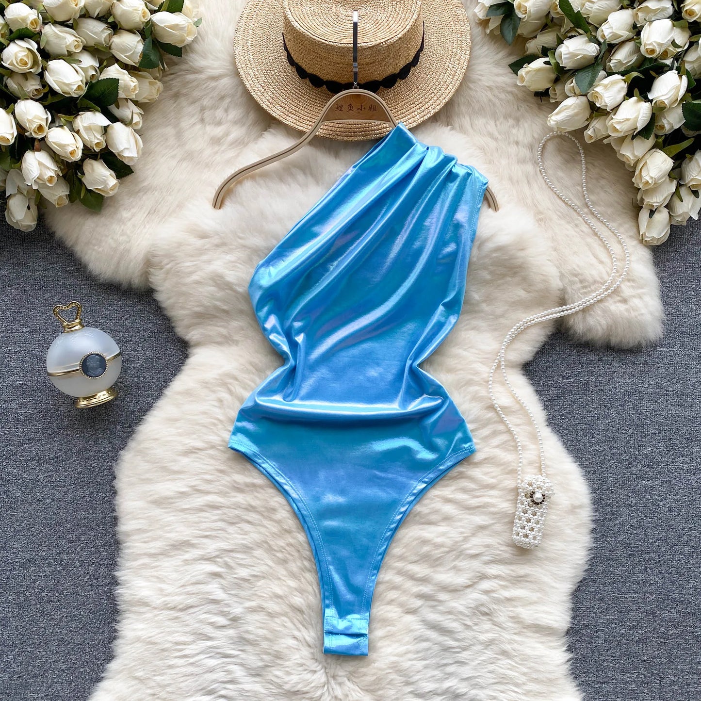 Ropa de dormir para fiesta de San Valentín, Catsuits combinados, peleles de tiras de malla eróticos íntimos ajustados, monos de mujer, lencería, conjuntos sexys